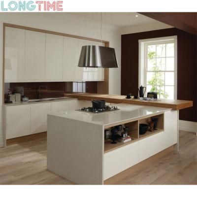 Modern High Glossy Kitchen Furniture Laminated Finish Kitchen Cabinet