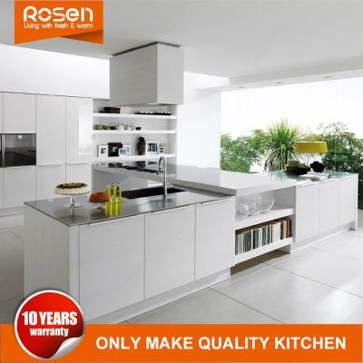 Modern Simple Large Capacity Pure White Lacquer Kitchen Cabinet