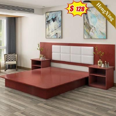 China Modern Home Hotel Bedroom Wardrobe Furniture Project King Double Single Beds