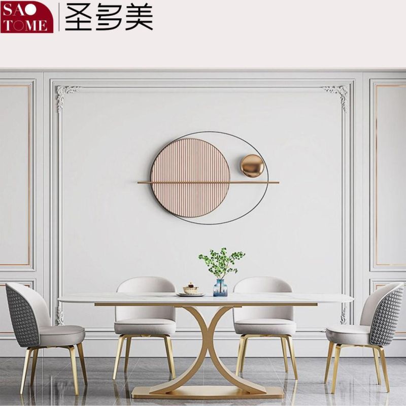 Modern Living Room Dining Room Furniture X-Shaped Dining Table