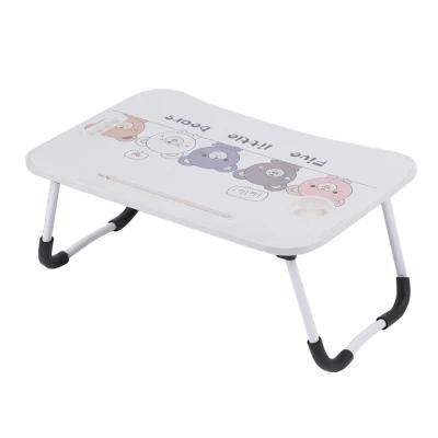 Portable Laptop Desk Bed Use Study Folding Computer Table
