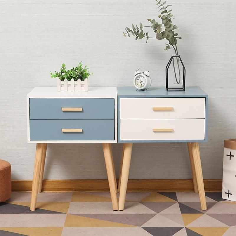 Nova Modern Simple Bedroom Furniture Set Cabinet Bed Nightstand