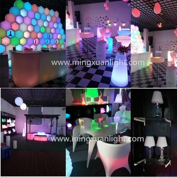 Rechargeable Color Changing LED Furniture for Bar