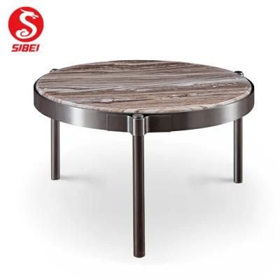 Wholesale Market Modern Hotel Living Room Furniture Coffee Tea Marble Table