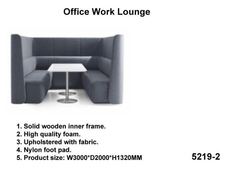 Modern Furniture Soft Seating Office Work Lounge Office Phone Booth