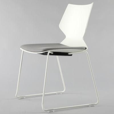 En16139 Standard Modern Design Stacking Plastic Steel Soft Seat Hotel Chair