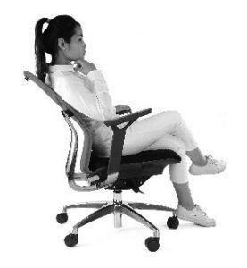 Factory Promotion High Swivel Computer Office Chair with Armrest