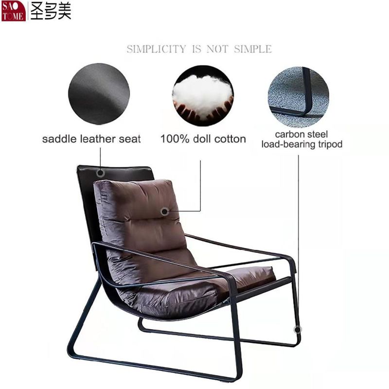 Good Designer Stylish Fabric Hotel Office Furniture Metal Leisure Chair