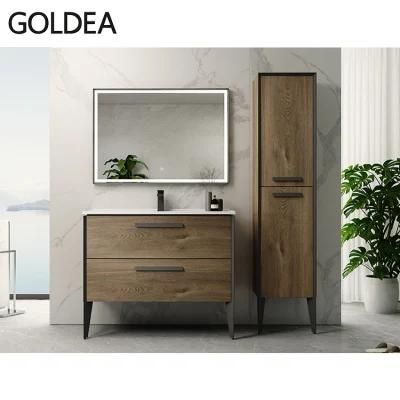 ODM Modern New Wooden Basin Cabinet Wholesale Vanities Bathroom Accessories Vanity Furniture