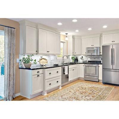 2022 Factory Price Ready to Assemble White Shaker Modern Design Kitchen Cabinet for Sale