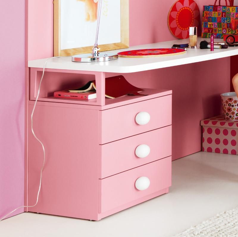 Colorful Children′s Princess Bedroom Furniture Bunk Bed Kids Wooden Furniture for Girl