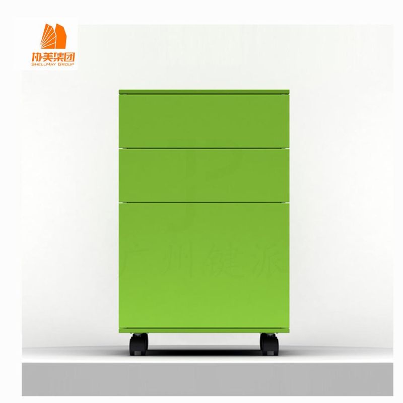 3 Drawer Modern Office Mobile Pedestal, Mobile File Cabinet, Office Furniture