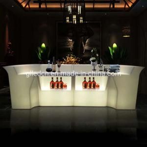 Lit up Furniture Outdoor Event Plastic Big Bar Table for Sale