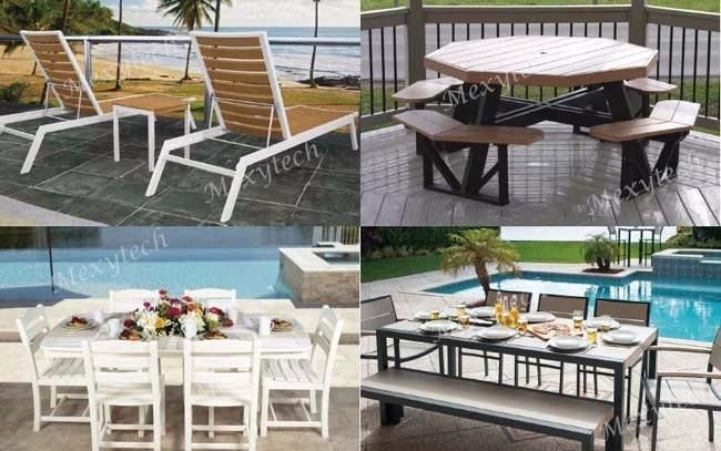 Guangzhou Supplier Outdoor Leisure PS Garden Furniture for Sale