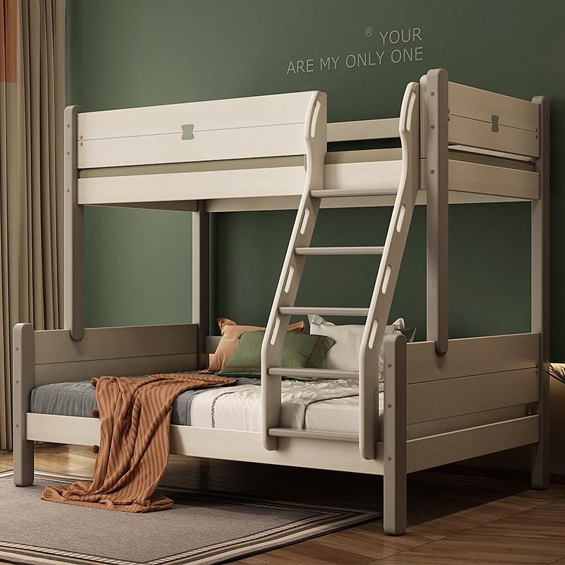 Modern Design Wooden Children′s Bed Simple Bunk Multifunctional Bed