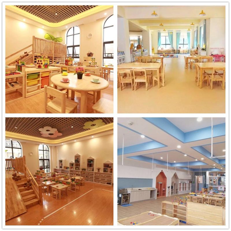 Baby Wooden Furniture, Kindergarten Preschool Nursery Children Furniture, School Classroom Kids Furniture