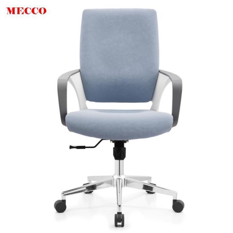 Luxury New Hot Selling MID Back Black PU Leather Ergonomic Boss Manager Computer Executive Ergonomic Office Chair