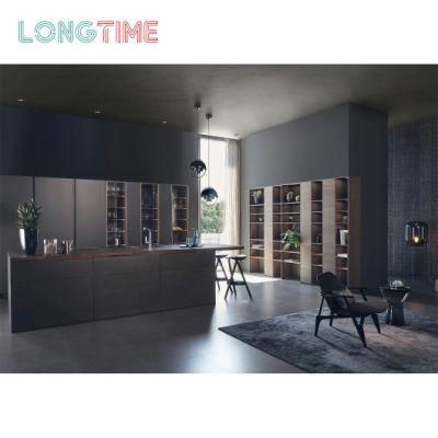 Wholesale MDF Modular Cheap Skin Melamine Finish Kitchen Cabinet