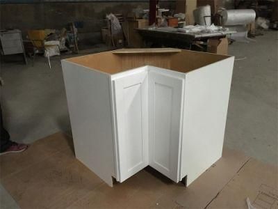 Matching Door Color White Cabinext Kd (Flat-Packed) Customized Kitchen Cabinetry Cabinets