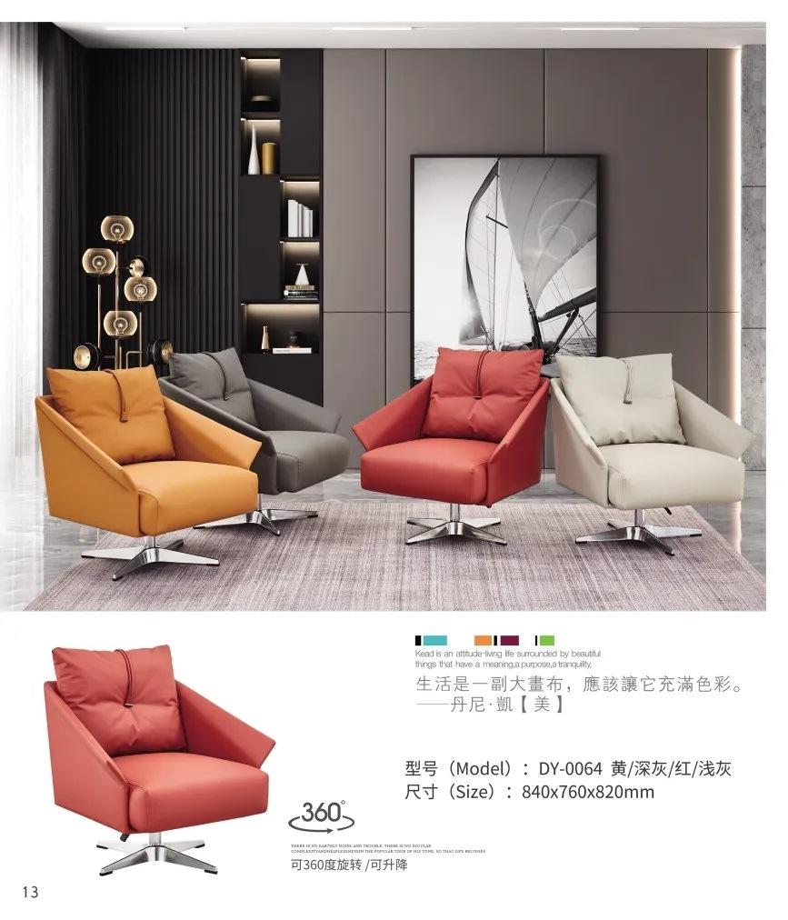 New Design Fabric Wooden Frame Single Sofa Chair Vintage Linen Fabric Arm Leather Wing Chair