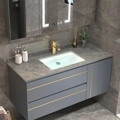 35&quot; Floating Bathroom Vanity with Sink Stone Bathroom Vessel