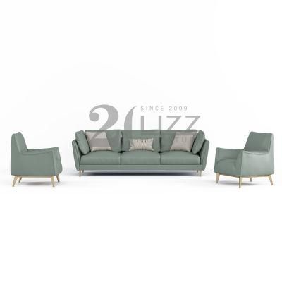 Professional Factory Modern Single Love Seat Three Seat Living Room Couch Popular Sectional Genunine Leather Home Sofa Furniture Set