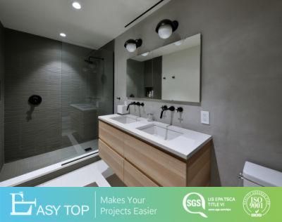 Modern PVC Furniture Cupborads Basin Set Sink Wall Hung Bathroom Vanity Cabinet