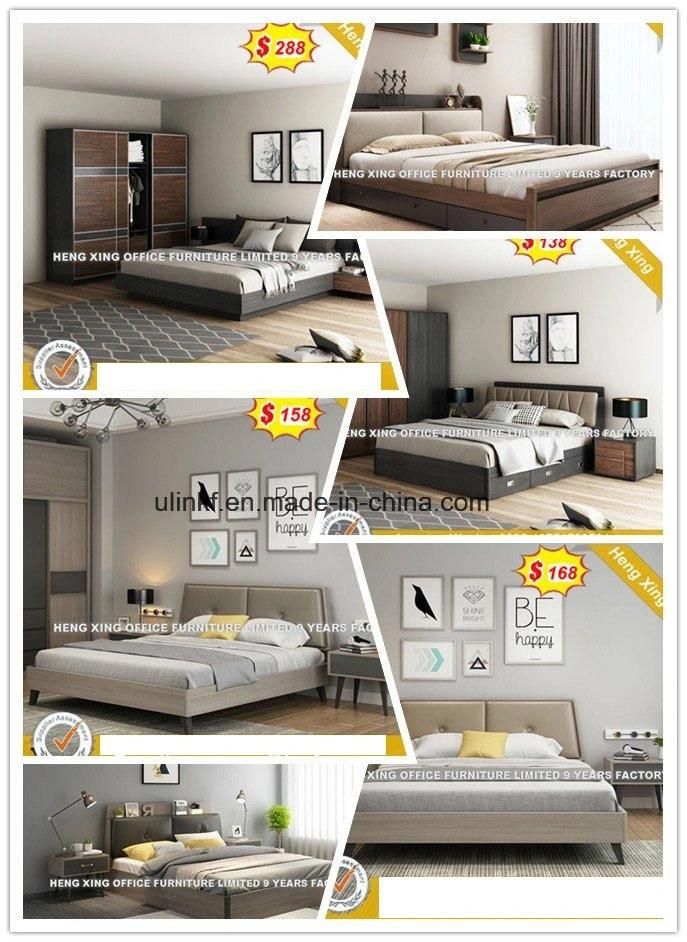 Hot Selling Melamine Modern Design Wood Furniture Wall Single Bedroom Bed