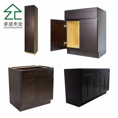 Luxury Kitchen Customized Solid Wood Kitchen Cabinets