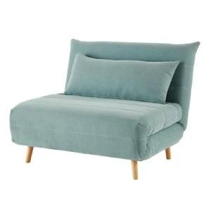 Single Modern Leisure Wooden Fabric Office Home Hotel Bedroom Dining Room Living Room Outdoor Garden Furniture Sofa Bed