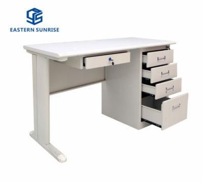 Corner Desk with Storage Drawer, Gaming Table Modern Home Office Furniture