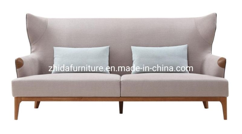 Project Wing Back Sofa Hotel Lobby Decoration Reception Sofa