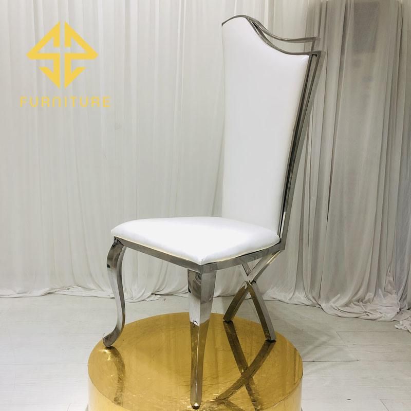Nordic Dining Chair Customized Luxury Stainless Steel Dining Chairs Simple Ins Modern Fashion Casual European Hotel Chair