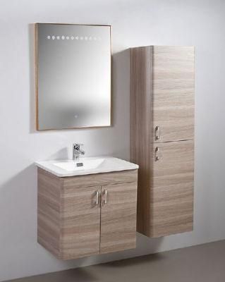 China Factory Wholesale Plywood Bathroom Cabinet with Side Cabinet