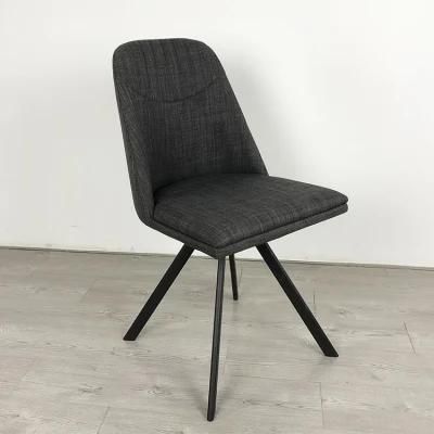 High Standard Living Room Nordic Modern Fabric Dining Chair for Home