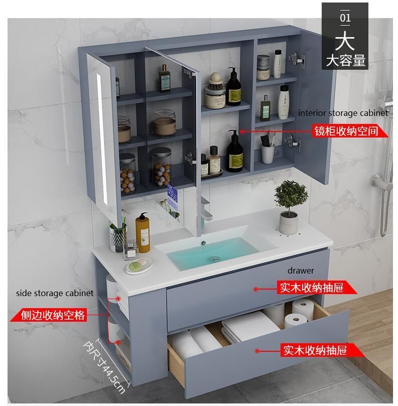 New Design Popular Modern Bathroom Vanity Bathroom Cabinet Furniture