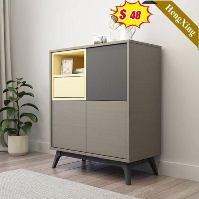 China Factory Wholesale Grey Color Living Room Furniture Office Kitchen File Shoes Storage Cabinet