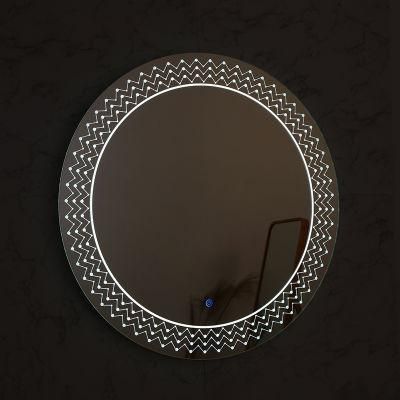 Magnified Fogless Jh Glass China Make up LED Silver Mirror