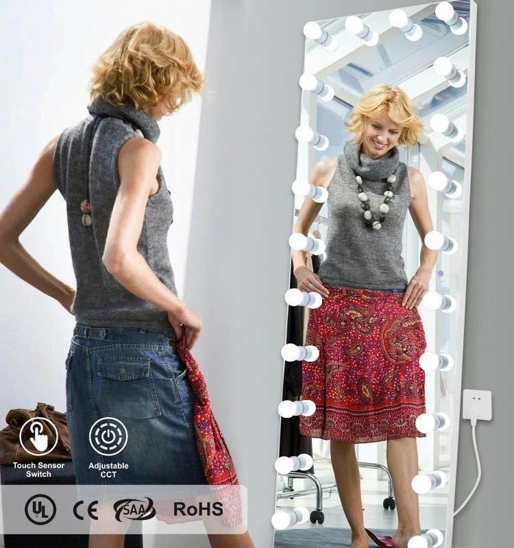 Hollywood LED Vanity Lights Full Body Length Makeup Mirror