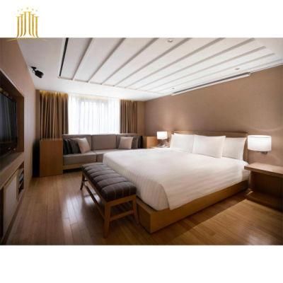 Modern Customized 5 Star Hotel Resort Bedroom Wood Furniture Sets