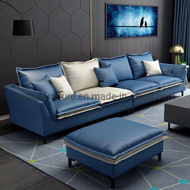 (MN-SF65) German Style Home Corner Living Room Furniture Modern Fabric Sofa