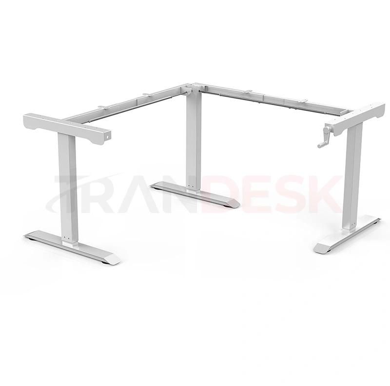 Hand Crank Desk Crank Adjustable Table for Home Office