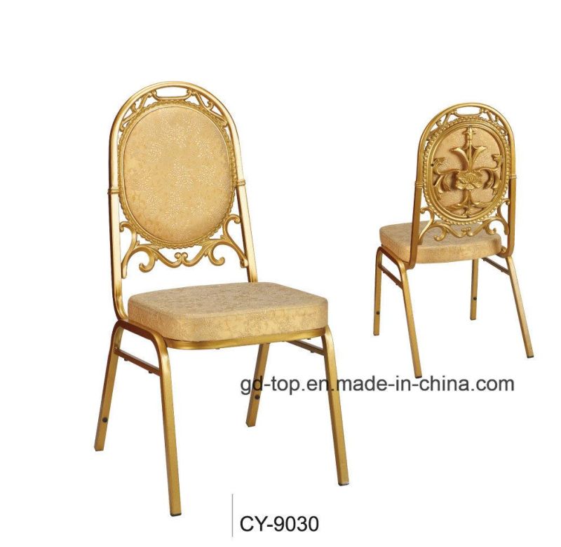 Hotel Wedding Steel Stacking Chair (CY-9030)