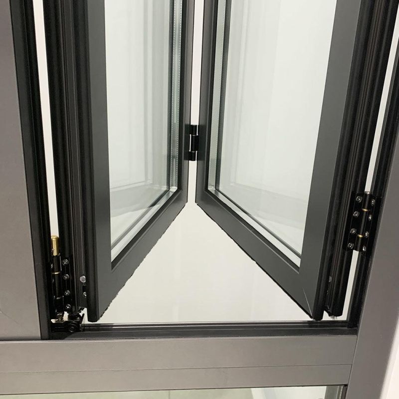 Wholesale Soundproof Standard Size Glass Profile Aluminium Bifold Window and Door Folding Windows and Doors Folding Screen