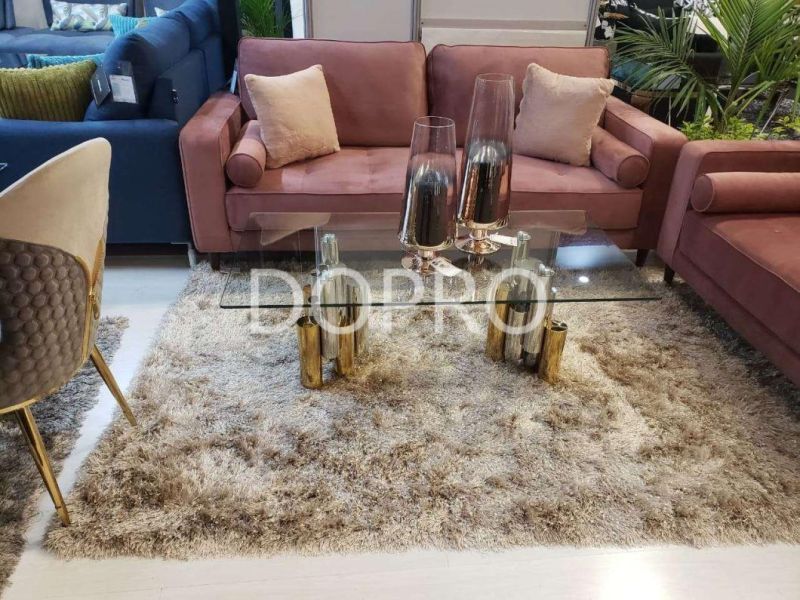 New Design Stainless Steel Dining Table in Silver&Gold Color