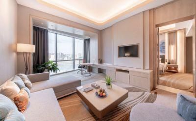 Modern Hospitality Furniture Hotel Room Furniture Double Bed Manufacturer in China