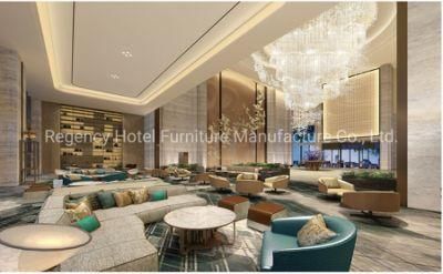 Wholesale Luxury Coffee Table Hotel Furniture Hotel Lobby Furniture Sofa Set Furniture