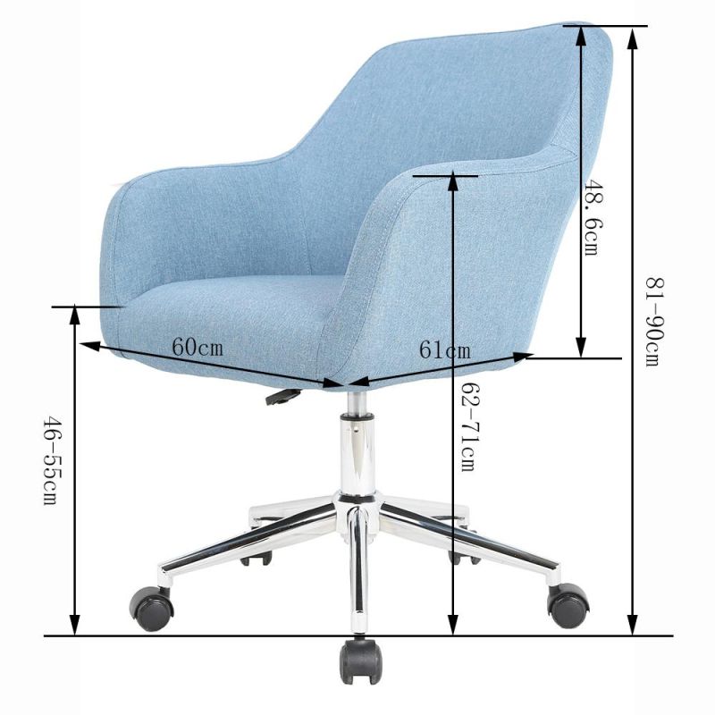 Li&Sung Modern Adjustable PU Office Chair