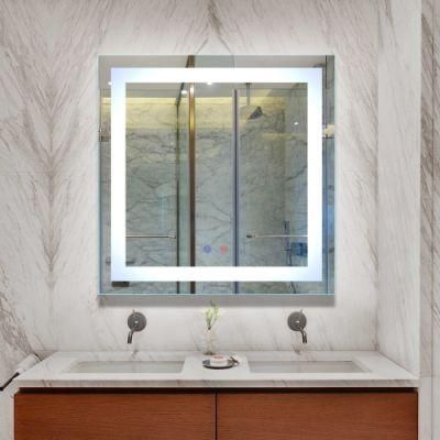 Modern Vanity IP44 Rate LED Lighted Hotel Bathroom Mirror