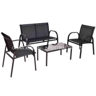 Modern Outdoor Furniture Love Chair and Table Set Hotel Garden Outdoor Furniture Set